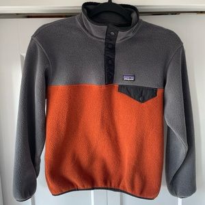 Patagonia Lightweight Synchilla Snap-T Fleece Pullover - Youth size 10 , cozy